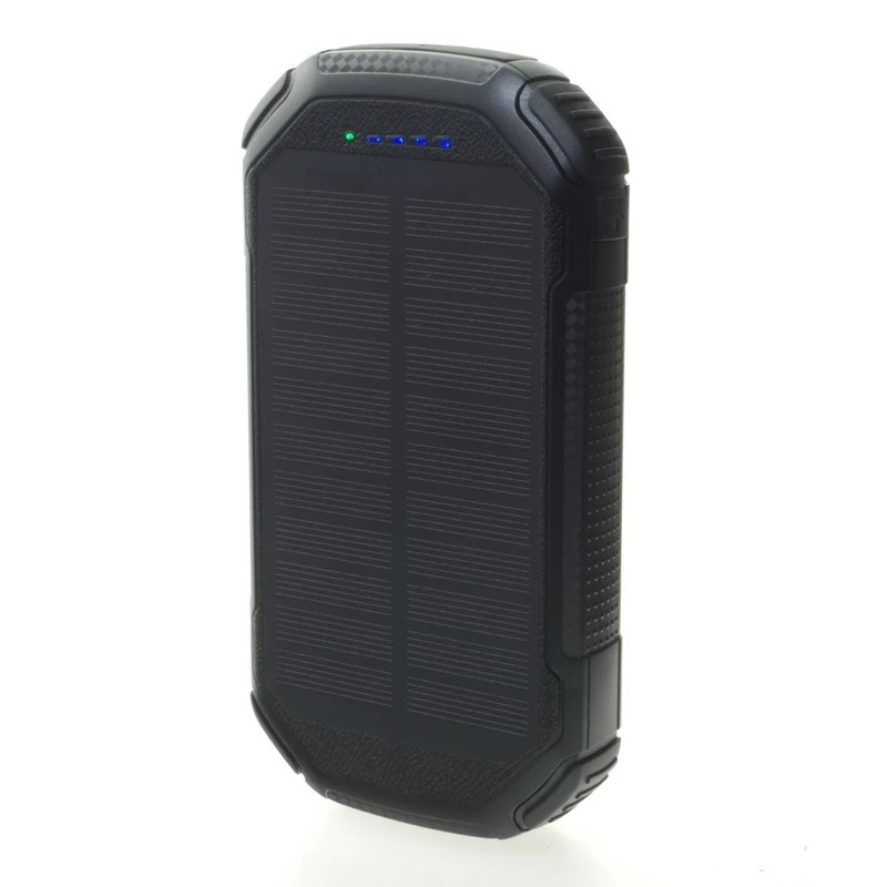 PowerNeed S20000C 20000 mAh belaidis ir laidinis power bank, LiPo, juodas
