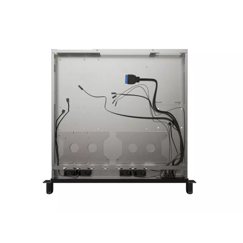 Rack važtuvas Lanberg SC01-4201-10B 1U juodas 4 ventiliatoriai