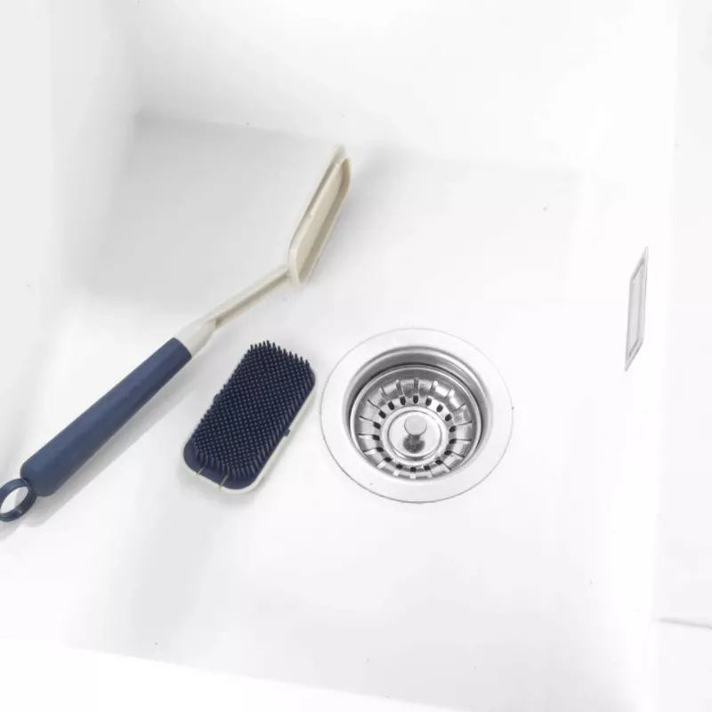 Šepetėlis indams Beldray Deep Clean LA032814FEU7 su guminiais šereliais, ergonomiška rankena