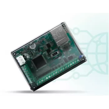 Pranešimų modulis SATEL ETHM-A apsaugos signalizacijos sistemoms, 12 V, 80 mA, 83×26×60 mm