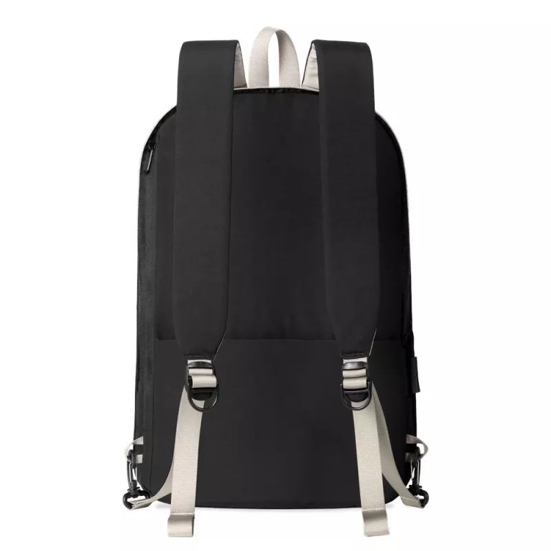 Kuprinė XD DESIGN Switch 2-in-1 P706.3319 — 22 L, 15,6 col. nešiojamam kompiuteriui, 530 g, juoda/ąžuolo
