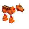 Popular Playthings Magnetiniai gyvūnėliai Mix or Match, įvairiaspalviai