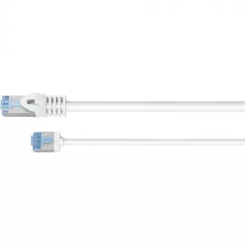 Goobay Ultra-Flexible CAT 6A Patch Cable slim U/UTP White - trumpas kištukas (74285)
