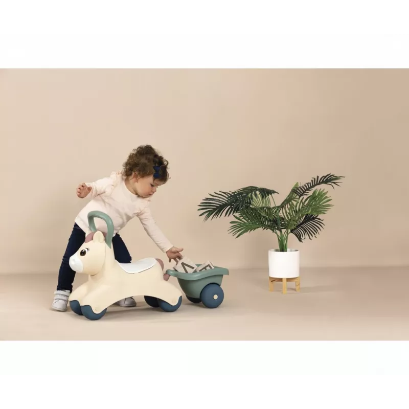 Vaikiškas vaikštynė Little Smoby Baby Pony Veicolo Di Scorrimento