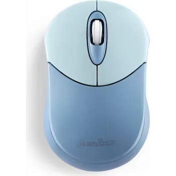Perixx PERIMICE-802BL belaidė Bluetooth pelė, mėlyna, 1000 dpi, 3 mygtukai