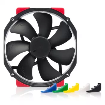 Kompiuterio ventiliatorius Noctua NF-A15 HS-PWM chromax.black.swap 150 mm, PWM, 300–1500 RPM, 140,2 m³/h, 24,6 dB