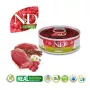 Šlapias kačių ėdalas Farmina N&D Quinoa Urinary Adult maišelis 80 g – Antis, be grūdų, šlapimo takų sveikatai