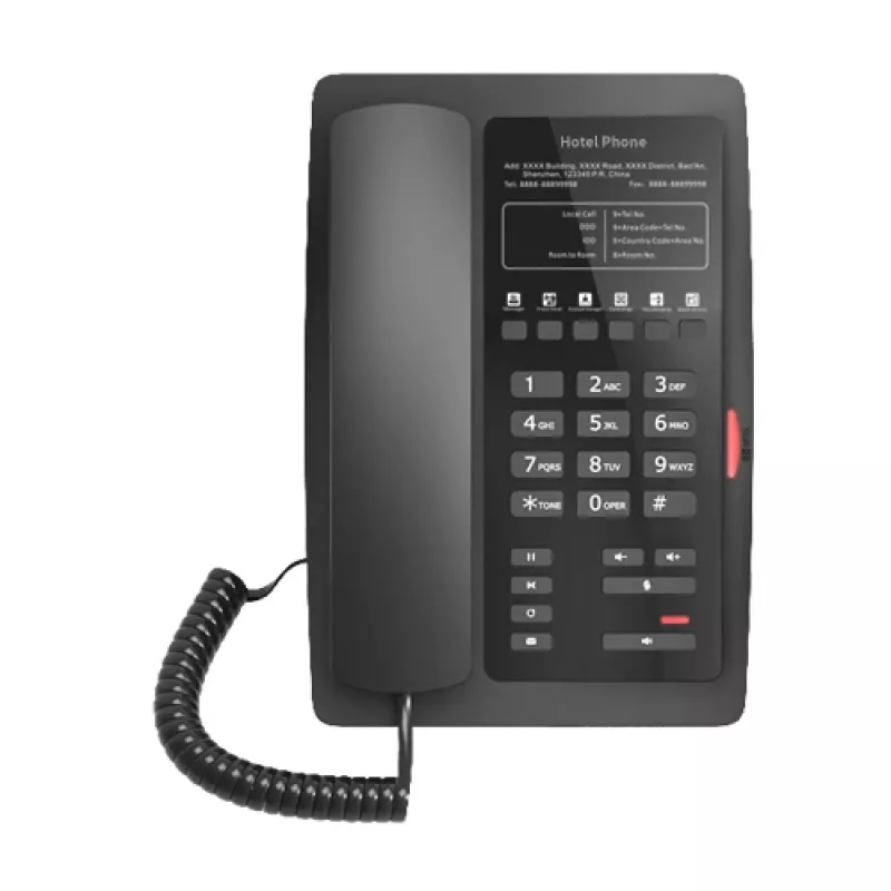 IP telefonas Fanvil H3W juodas