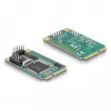 DeLOCK Mini PCIe pilno dydžio kortelė į 2 x Serial RS-232 D-Sub 9 kontaktų