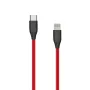 USB Type-C – Lightning silikoninis laidas, 2m (raudona)