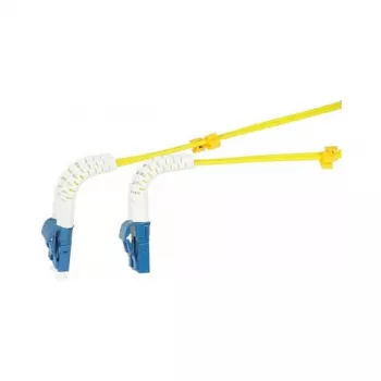 Synergy 21 LWL-2-Faser-Patchk. 20mtr.LC-LC 9/125um OS2 AD 2mm flexible Knickschutztülle - Single- bzw. Monomode-Faser - 20 m