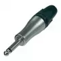 Neutrik NP2XL 6,3 mm kištukas, sidabrinis