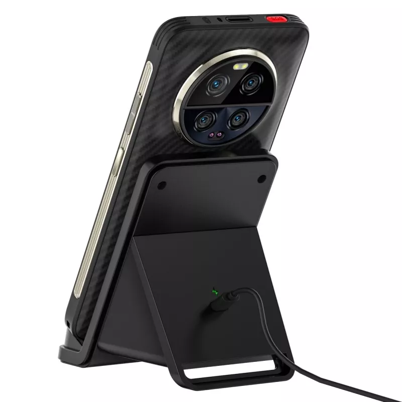 UleFone WCS01 belaidis greitasis įkroviklis — 50 W USB Type-C, belaidis greitasis įkrovimas, juodas