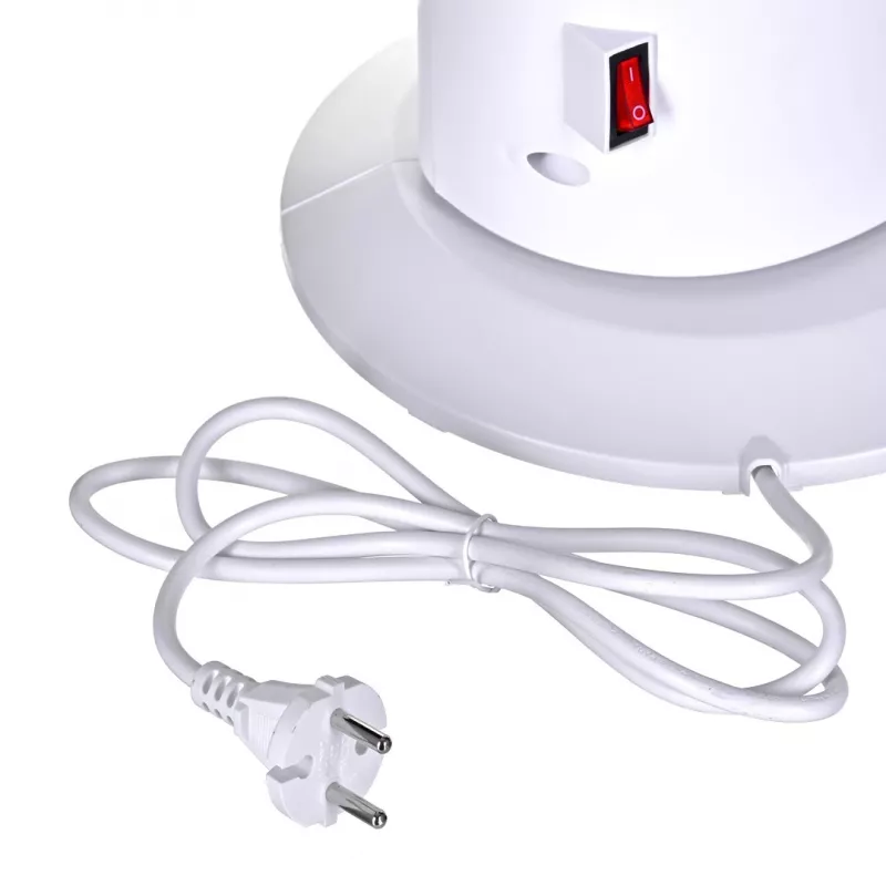 Elektrinis keraminis šildytuvas NOVEEN PTC3000, 2000 W (1200 W min), LED ekranas, laikmatis, nuotolinis valdymas, siūbavimas, baltas