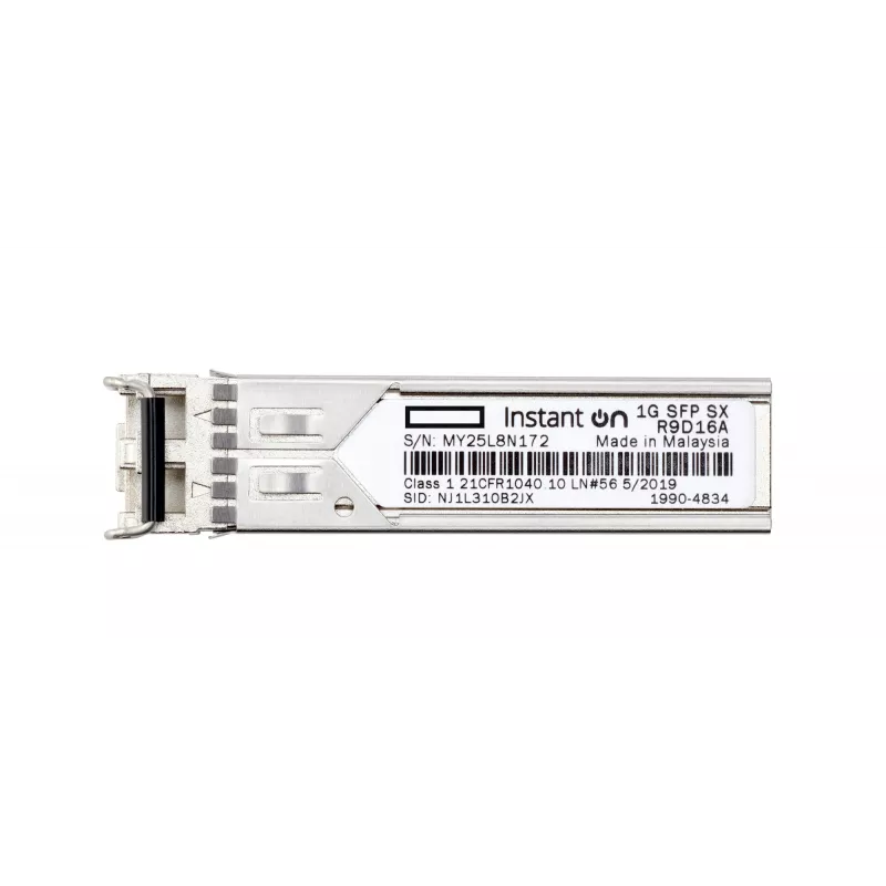 HPE Networking Instant On 1G SFP LC SX siųstuvas-imtuvas ryšiui iki 500 metrų (R9D16A)