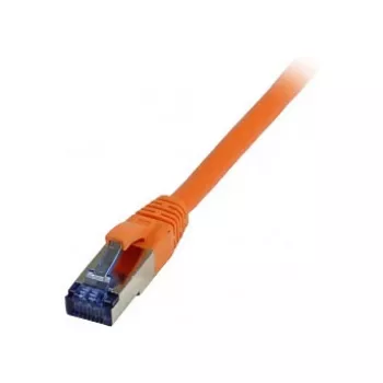 Pataisinis kabelis RJ45 CAT6A 500MHz 0,5m oranžinis S-STP(S/FTP) TPE/LSZH(Superflex) AWG26 Syner