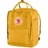 Kuprinė Fjällräven Kanken Laptop 13 colių – miesto kasdienė kuprinė, geltona, 250×160×350 mm, poliamidas/PP/vinilas