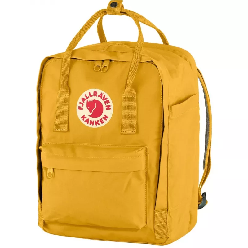 Kuprinė Fjällräven Kanken Laptop 13 colių – miesto kasdienė kuprinė, geltona, 250×160×350 mm, poliamidas/PP/vinilas