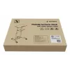 Stovas stovimam darbui Gembird TVS-DESK-01-BK Juodas 20 kg 1110-1345 mm