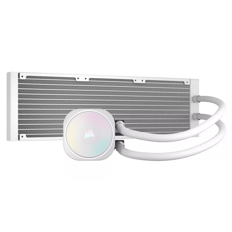 Vandens aušintuvas Corsair NAUTILUS 360 RS ARGB 1700 RPM Baltas