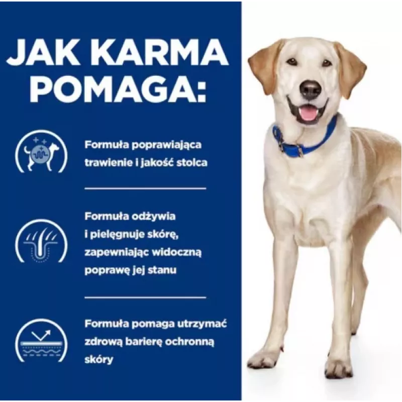 HILL'S PD D/D Food Sensitivities, antis ir ryžiai - sausas šunų maistas - 4 kg