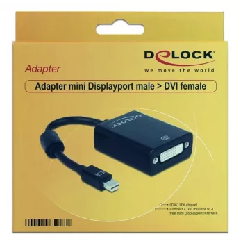 Adapteris mini DisplayPort į DVI-I DeLOCK 65098