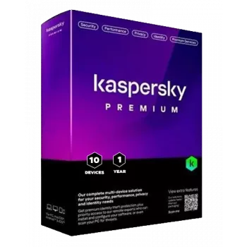Kaspersky Premium + Klientų aptarnavimas | 10 įrenginių | 1 metai | ES