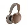 Sennheiser Momentum 4 Wireless ausinės, belaidės/laidinės, adaptyvus triukšmo slopinimas, skaidrumo režimas, rudos