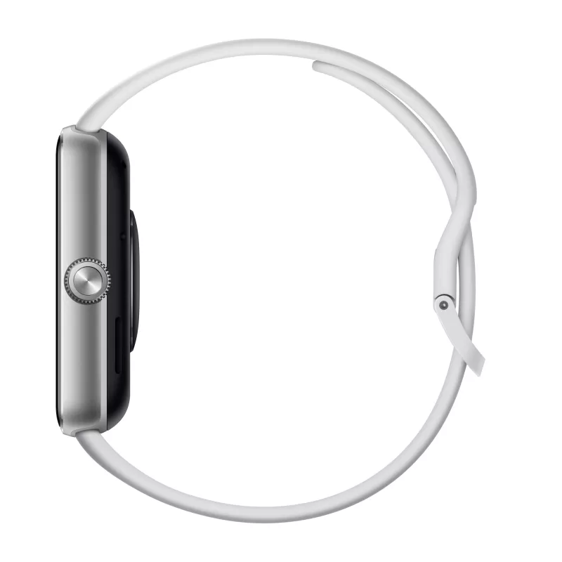 Išmanusis laikrodis Xiaomi Watch 5 sidabrinis, 2,07 colio AMOLED, 47,5 mm korpusas, TPU apyrankė, 5 ATM, 24 dienų baterija