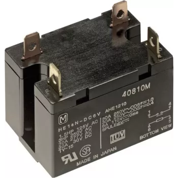 Panasonic PCB Relė 12 V/DC 30 A 1 Normaliai Atidarytas Kontaktas HE1AN12 1 vnt. (HE1AN12)