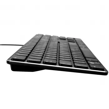 Klaviatūra SPEEDLINK SL-640010-BK USB vokiškas juodas Full-size 110 klavišų