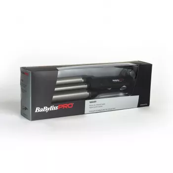 Garbanojimo žnyplės BaByliss PRO TRIPPLE WAVER — 125 W, juodos, 2,7 m laidas