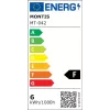 Montis LED stalinė daugiafunkcė lemputė MT042 5,7 W balta