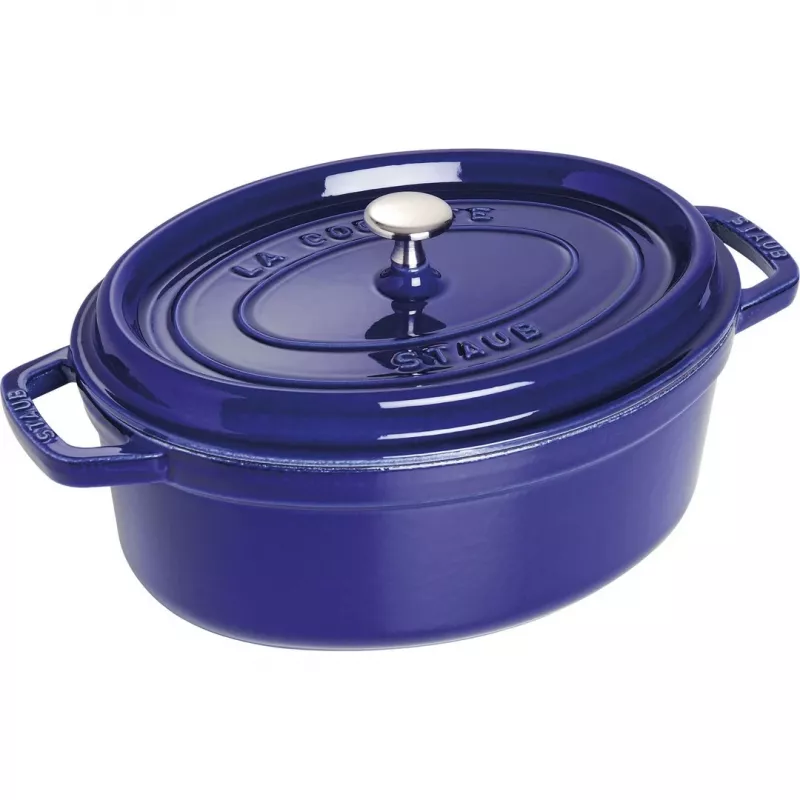 Ketaus kokotė Staub 4,25 l, 29 cm, mėlyna