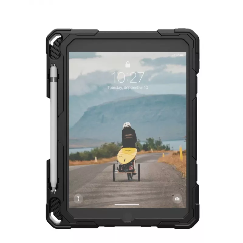 Bumper dėklas Urban Armor Gear Plasma Healthcare Apple iPad 10,9 colio (10 karta, 2022) – 27,7 cm, stovo režimas, 0,49 kg