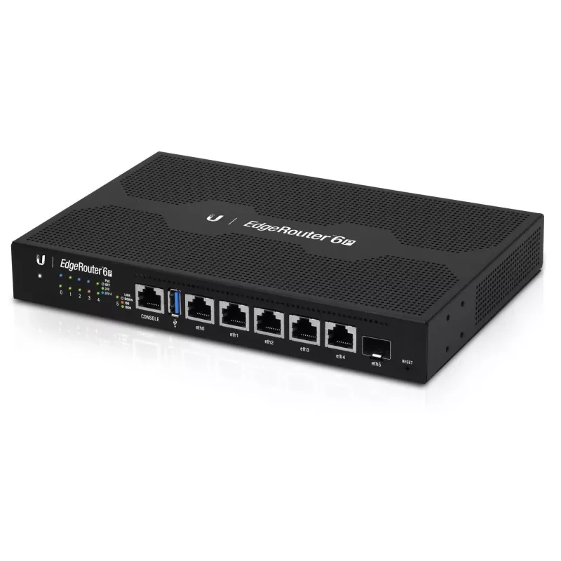 Maršrutizatorius 5x1GbE 1xSFP PoE ER-6P