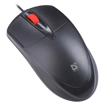 PELĖ DEFENDER ICON MB-057 OPTICAL 1000dpi 3P JUODA TYLUS SPUSTELĖJIMAS