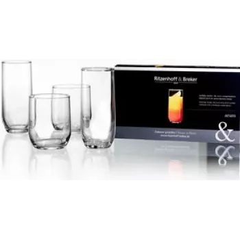 Longdrink stiklinė Ritzenhoff & Breker RAM 0,315 L, tinkama plauti indaplovėje, aukštis 100 mm