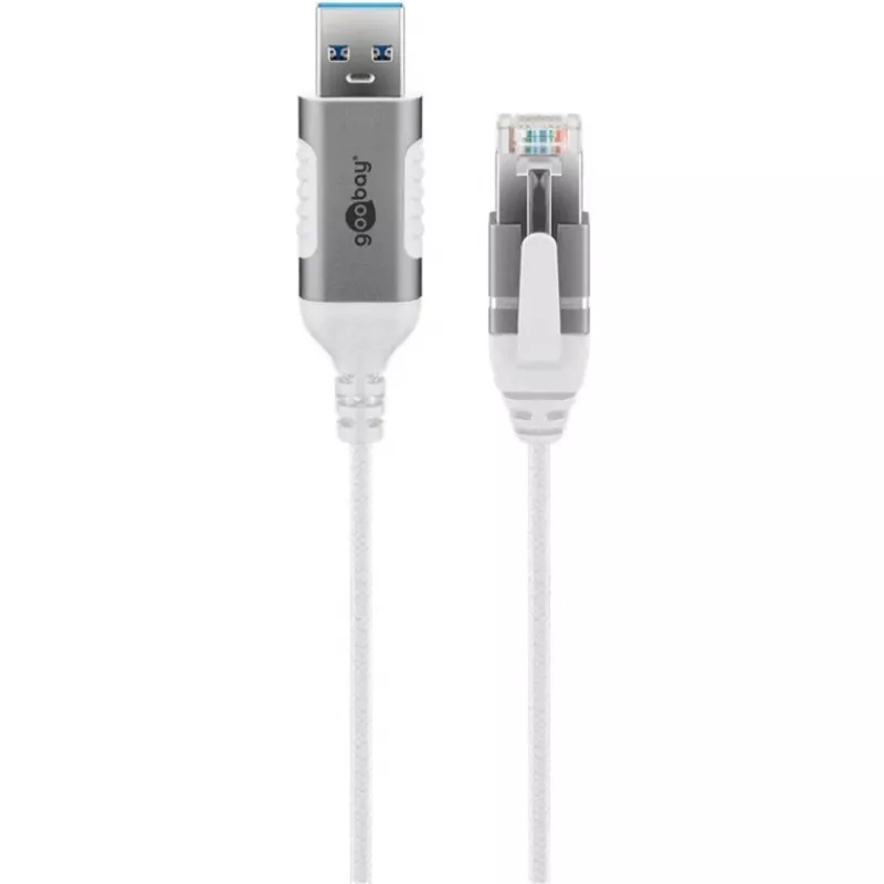 Goobay Ethernet-Cable USB-A 3.0 į RJ45 Slim 10 m (74383)