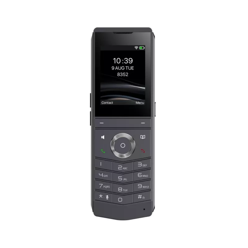 IP belaidis telefonas Fanvil W611W V2 juodas 4 linijos LCD Wi-Fi