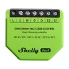 Įmontuojamas reguliatorius Shelly Dimmer Gen3 – LED max 150W, Halogen max 200W, 220–240V, belaidis, juoda/laimo