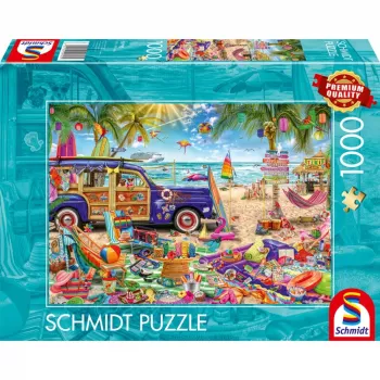 Sonnige Auszeit am Strand, Dėlionė 1000 dalių