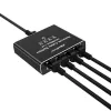 Ethernet mini jungiklis QOLTEC 52293 1x4 RJ45, 1 įėjimas 4 išėjimai, nevaldomas tinklo skirstytuvas
