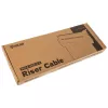 Kolink PCI Express 5.0 x16 į x16 Riser-Cable, 180 laipsnių, juoda - 30 cm