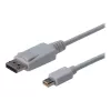 Mini DisplayPort – DisplayPort laidas Digitus AK-340102-010-W, 1 m, baltas