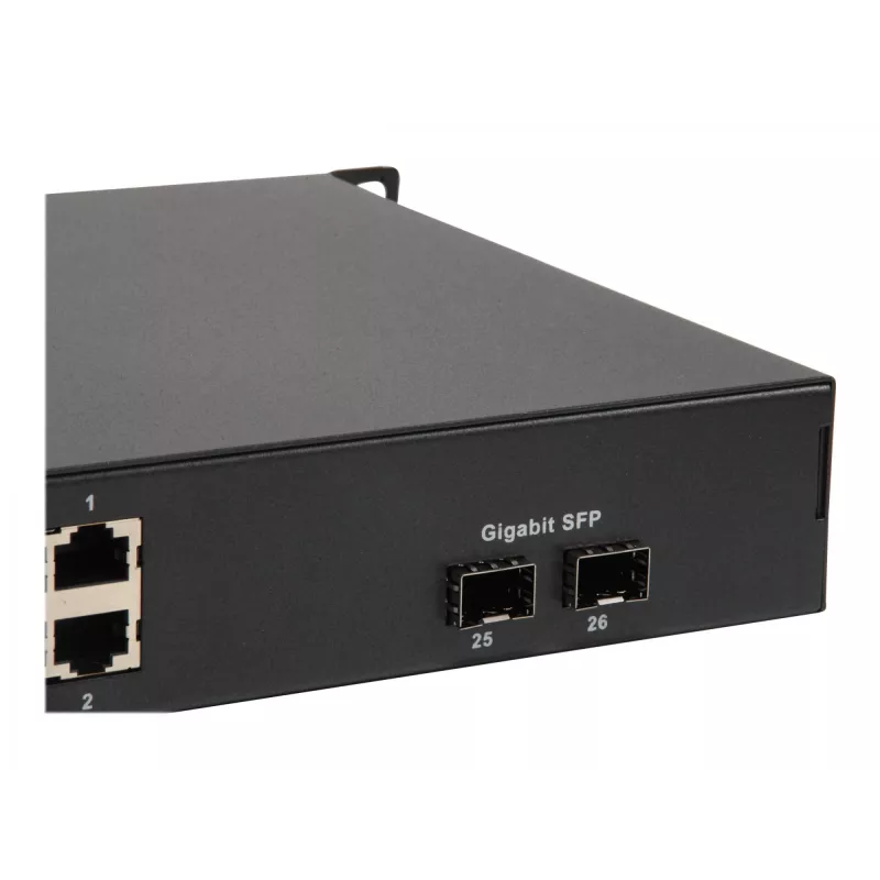 Nevaldomas jungiklis LevelOne FGP-2602W380 26 prievadų Fast Ethernet PoE