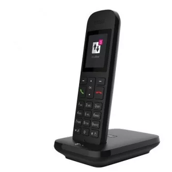 Telekom Sinus 12 analoginis telefono aparatas su skambučių ID, juodas