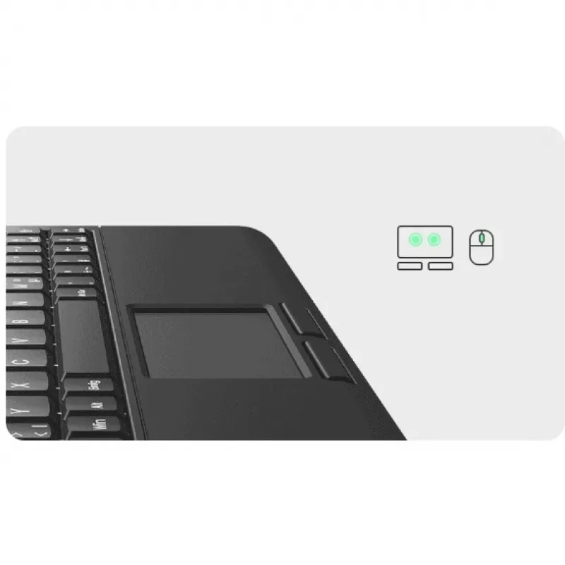 Klaviatūra KeySonic KSK-3210ELU (DE) laidinė USB QWERTZ vokiška juoda