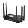 Stalininis maršrutizatorius RUIJIE RG-EW1200G PRO dviejų juostų Wi‑Fi 5, 1300 Mbps, 6 išorinės antenos, 4 Gigabit LAN prievadai
