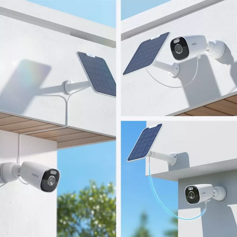Reolink Argus Series B340 - 5MP belaidė lauko baterinė kamera, 5/2,4 GHz Wi-Fi, išmanus aptikimas, spalvotas naktinis matymas